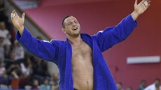 Judista Lukáš Krpálek se raduje ze zisku bronzové medaile na European Open v... Judista Lukáš Krpálek se raduje ze zisku bronzové medaile na European Open v...