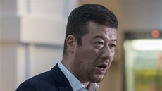 Tomio Okamura, na mimořádné schůzi Sněmovny. Tomio Okamura, na mimořádné schůzi Sněmovny.