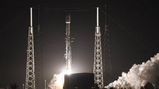 Padesátý start rakety Falcon 9 spolenosti SpaceX se uskutenil 6.3.2018 z...