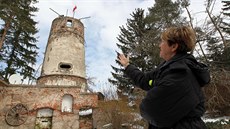 Panský větrný mlýn holandského typu k mletí obilí byl postaven v roce 1838 nad... Panský větrný mlýn holandského typu k mletí obilí byl postaven v roce 1838 nad...