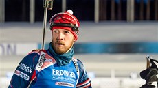 Český biatlonista Jaroslav Soukup před sprintem v Kontiolahti. Český biatlonista Jaroslav Soukup před sprintem v Kontiolahti.