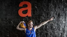 Vojtěch Rudický pózuje v reprezentačním dresu. Vojtěch Rudický pózuje v reprezentačním dresu.
