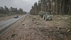 V létě začnou stavbaři rozšiřovat silnici mezi Plzní a Třemošnou. Vzniknou zde... V létě začnou stavbaři rozšiřovat silnici mezi Plzní a Třemošnou. Vzniknou zde...