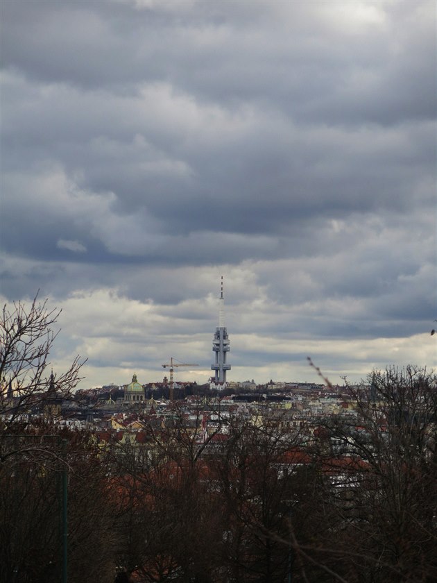 Výhled na praský ikov