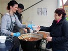 Pi odhalovn desky maarskho hrdiny Norberta Ormaiho se v jeho rodnch...