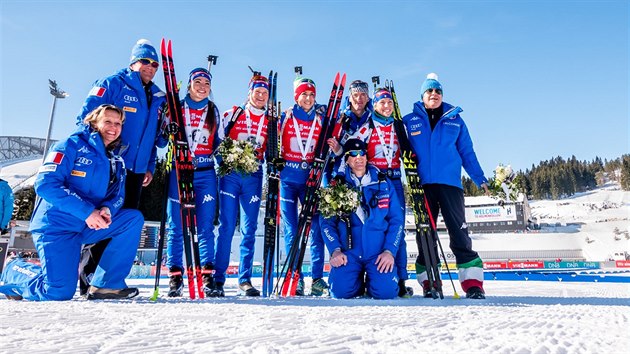 tafetu en na 4x6 km ovldly v Oslu francouzsk biatlonistky.