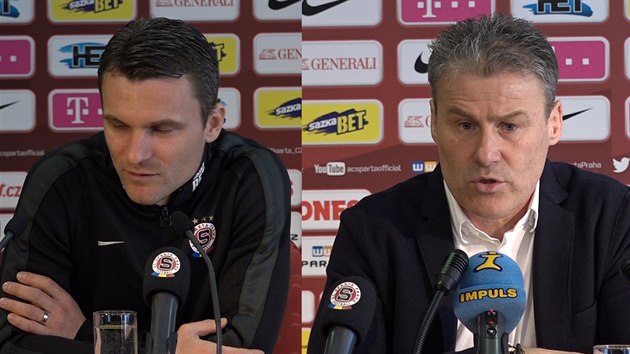 David Lafata a Pavel Hapal mluv o nastvajcm derby Sparta - Slavia