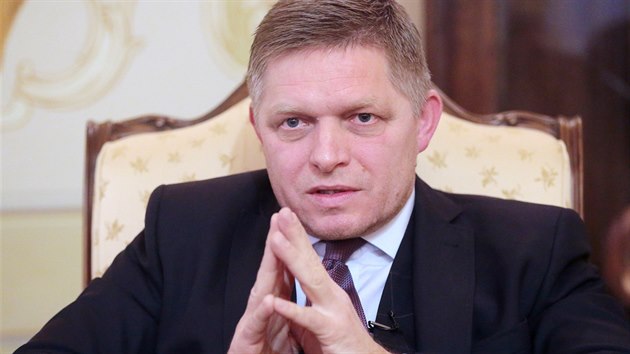 Slovensk premir Robert Fico