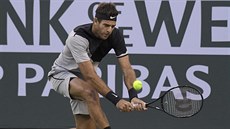 Argentinský tenista Juan Martin del Potro na turnaji v Indian Wells. Argentinský tenista Juan Martin del Potro na turnaji v Indian Wells.