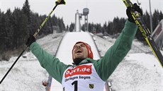 Německý sdruženář Fabian Riessle slaví prvenství v závodě Světového poháru v... Německý sdruženář Fabian Riessle slaví prvenství v závodě Světového poháru v...