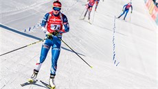 Veronika Vítková dovezla českou štafetu do cíle na 13. místě. Veronika Vítková dovezla českou štafetu do cíle na 13. místě.