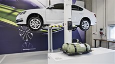 Kompozitové nádrže na zemní plyn pro Škodu Octavii G-TEC Kompozitové nádrže na zemní plyn pro Škodu Octavii G-TEC