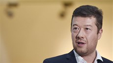 Předseda SPD Tomio Okamura na tiskové konferenci v Poslanecké sněmovně. Předseda SPD Tomio Okamura na tiskové konferenci v Poslanecké sněmovně.