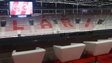 Bazén, sauna, prostorná kabina. Werk arena má luxusní zázemí Bazén, sauna, prostorná kabina. Werk arena má luxusní zázemí