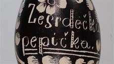 Příklad milostné velikonoční kraslice. Příklad milostné velikonoční kraslice.