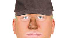 Identikit pachatele podle svědků na poště v Mělníku. (13.3.2018) Identikit pachatele podle svědků na poště v Mělníku. (13.3.2018)