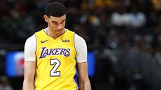 Lonzo Ball v dresu LA Lakers