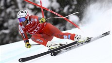 Norský lyžař Kjetil Jansrud na trati superobřího slalomu v Kvitfjellu. Norský lyžař Kjetil Jansrud na trati superobřího slalomu v Kvitfjellu.