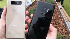 Samsung Galaxy S9+ a Galaxy Note 8