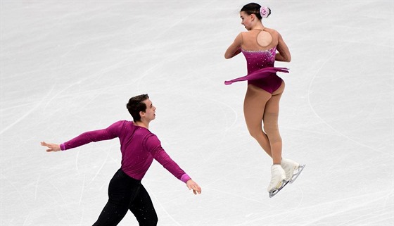 Anna Duková a Martin Bida na MS v Milán.