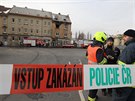 Pinou a okolnostmi poru se zabv policie, kter msto uzavela.