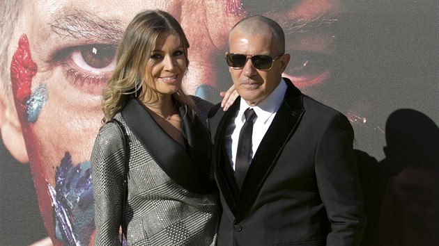 Antonio Banderas s ptelkyn na premie serilu Gnius: Picasso v Malaze (22. bezna 2018)