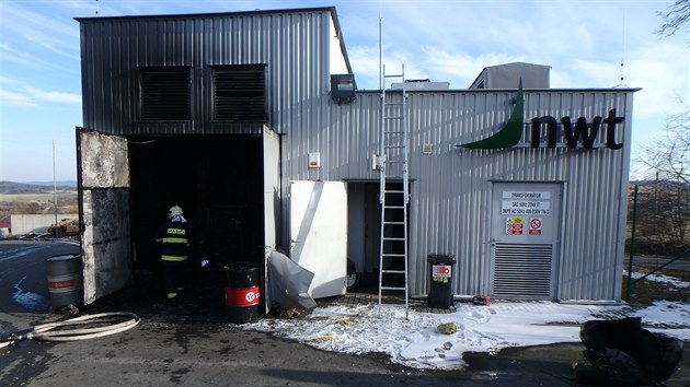 U inkov na Plzesku dnes odpoledne hoela bioplynov stanice. Pi poru se poplil tyiatyicetilet mu.