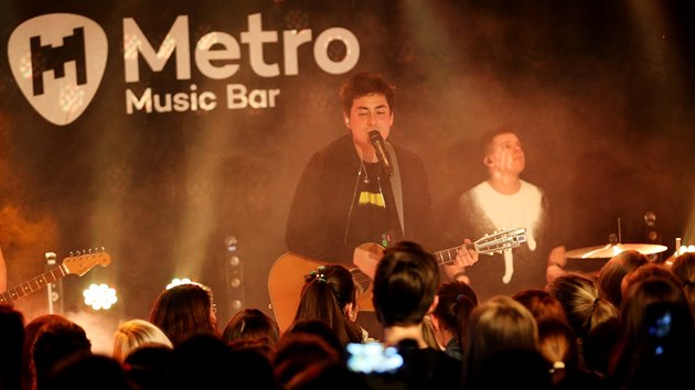 Kapela Mirai hrla 21. bezna 2018 v brnnskm Metro Music Baru.