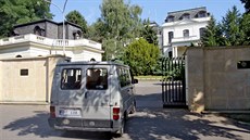 Budova ruské ambasády v pražské Bubenči Budova ruské ambasády v pražské Bubenči