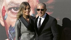 Antonio Banderas s pítelkyní na premiée seriálu Génius: Picasso v Malaze (22....