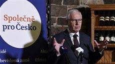 Neúspěšný kandidát na prezidenta Jiří Drahoš oznámil, že zakládá spolek... Neúspěšný kandidát na prezidenta Jiří Drahoš oznámil, že zakládá spolek...