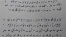 Pracovní list pro dyslektiky s arabštinou pobouřil lidi na sociálních sítích. Pracovní list pro dyslektiky s arabštinou pobouřil lidi na sociálních sítích.