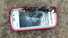 Vybuchlá Nokia 5233