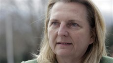 Rakouská ministryně zahraničí Karin Kneisslová Rakouská ministryně zahraničí Karin Kneisslová