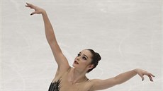 Kanadská krasobruslařka Kaetlyn Osmondová na MS v Miláně Kanadská krasobruslařka Kaetlyn Osmondová na MS v Miláně