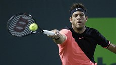 Juan Martín del Potro na turnaji v Miami Juan Martín del Potro na turnaji v Miami