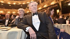 Herec Petr Kostka na galaveeru cen Thálie v praském Národním divadle (24....