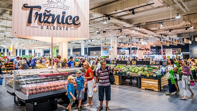 Obchodní řetězec Albert chce rozšířit koncept své moderní prodejny „Tržnice“.... Obchodní řetězec Albert chce rozšířit koncept své moderní prodejny „Tržnice“....