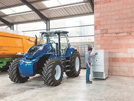 Prototyp traktoru na biometan od firmy New Holland