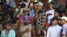Karavana migrantů na cestě Mexikem k hranicím USA (2. dubna 2018) Karavana migrantů na cestě Mexikem k hranicím USA (2. dubna 2018)