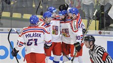 Česko vs. Švýcarsko, zápas Euro Hockey Challenge. Domácí se radují z druhého... Česko vs. Švýcarsko, zápas Euro Hockey Challenge. Domácí se radují z druhého...