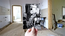 Český básník a grafik Bohuslav Reynek při tvorbě ve svém domě v Petrkově na... Český básník a grafik Bohuslav Reynek při tvorbě ve svém domě v Petrkově na...