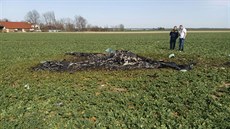 Při pádu malého letadla u Veselí nad Lužnicí zemřeli dva lidé. Při pádu malého letadla u Veselí nad Lužnicí zemřeli dva lidé.