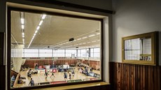 Momentka z turnaje české Tour v basketbalu 3x3 v Lounech. Momentka z turnaje české Tour v basketbalu 3x3 v Lounech.