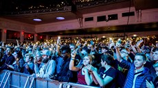 Záběr z koncertu britského rappera Donaea v londýnské Brixton Academy (12.... Záběr z koncertu britského rappera Donaea v londýnské Brixton Academy (12....