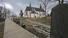 Historický hřbitov u kostela Všech svatých Na Roudné v Plzni se ve středu... Historický hřbitov u kostela Všech svatých Na Roudné v Plzni se ve středu...