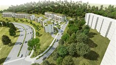 V brněnské Novém Lískovce plánuje město velkou výstavbu. Podle urbanistické... V brněnské Novém Lískovce plánuje město velkou výstavbu. Podle urbanistické...