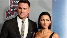 Channing Tatum s bývalou enou Jennou Dewanovou (Los Angeles, 6. listopadu 2017)