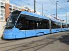 Tramvaje Siemens Avenio jezdí v nmeckém Mnichov. Malé nápravové zatíení...
