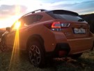 Oranová nové generaci Subaru XV sluí. Hlavn na slunci.